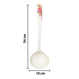 Imagen de Cucharon de melamina mango estampado