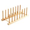 Imagen de Organizador soporte multiuso de platos en bamboo