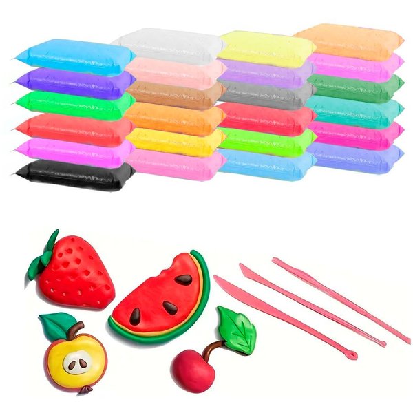 Imagen de Masa para moldear 36 colores Plastilina ultraligera