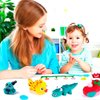 Imagen de Masa para moldear 36 colores Plastilina ultraligera