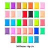 Imagen de Masa para moldear 36 colores Plastilina ultraligera