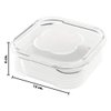 Imagen de Vianda con tapa para refrigerador-12x12x4,5cm