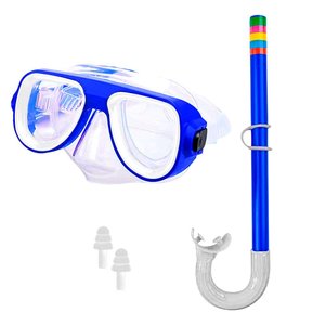 Imagen de Mascara de natacion con snorkel en blister- 33x11cm. 6 color