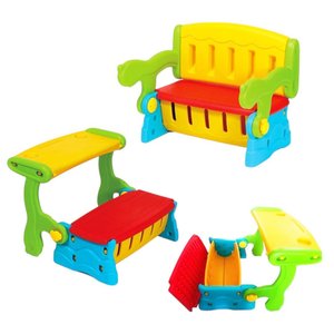 Imagen de Banco Silla Infantil Mesa Plegable Escritorio con Baúl