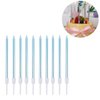 Imagen de Velas de cumpleaños finas-largas x 10pc con base blister 13c
