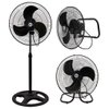 Imagen de Ventilador 3 en 1 de Pie Mesa o Pared Aspas de metal