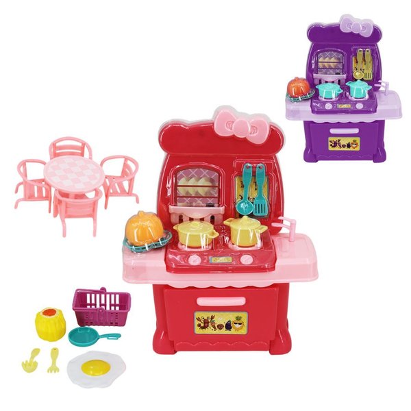 Imagen de Cocina con accesorios en bolsa- 19x22cm.