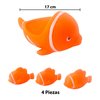 Imagen de Delfines familia en red-4 pc.- 17x11,5cm.- 4 colores