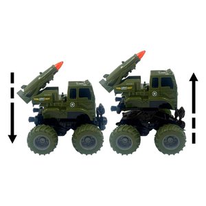 Imagen de Camion militar paton a friccion- C/U - 11,5x10cm. 4 diseños