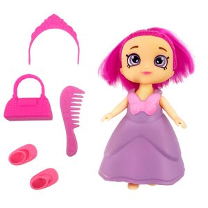 Imagen de Muñeca con accesorios - Set x 8 piezas en lata