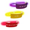 Imagen de Pulseras luminosas de cotillón -3 pulseras +3 barras