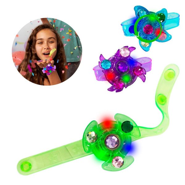 Imagen de Pulsera luminosa Spinner Cotillón - Ideal sorpresitas