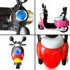 Imagen de Moto batería recargable  orejas 3 ruedas luz sonido
