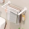 Imagen de Estante toallero de pared para baño-