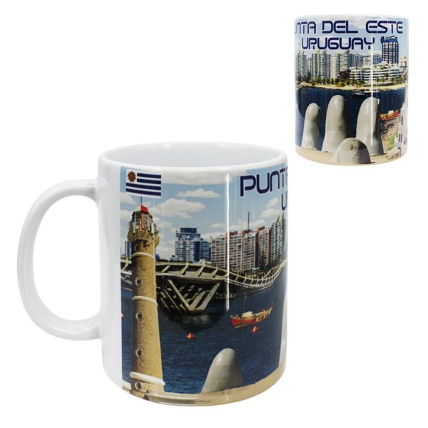 Imagen de Taza de ceramica Punta del Este 340 ml