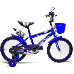 Imagen de Bicicleta rod. 16 canasto + rueditas + accesorios niño niña