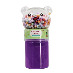 Imagen de Tubo C/U gelatinoso cabeza de oso- 14x5cm.- 6 colores