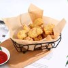 Imagen de Canasto Cesta metálica para servir fritos