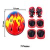Imagen de Set Casco Rodilleras Coderas Muñequeras - Set Infantil