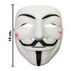 Imagen de Mascara con bigote y perita- 19x15cm. - pvc