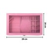 Imagen de Estuche para alhajas con visor-28x20x5cm.- 3 colores