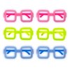 Imagen de Lentes cotillón rectangulares x6 unidades