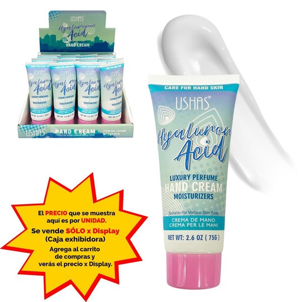 Imagen de Crema para manos Ushas Acido hialuronico