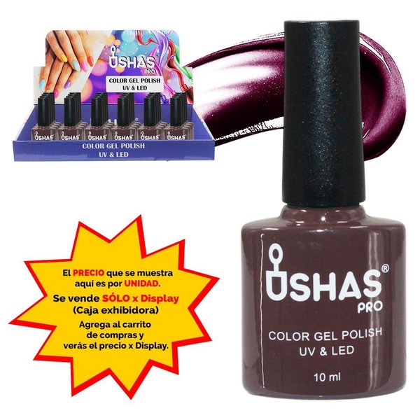 Imagen de Esmalte de uñas Ushas semipermanente