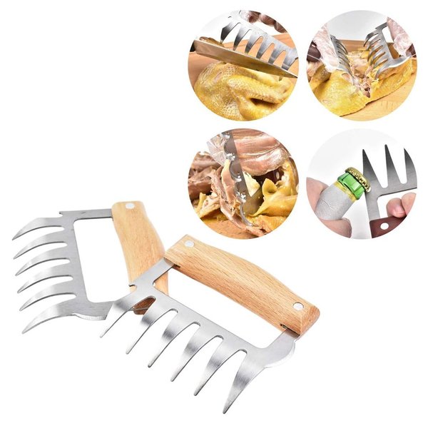 Imagen de Garras para desmenuzar carne carne  1 par