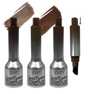 Imagen de Delineador Ushas liquido para cejas con pincel-UC096