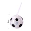 Imagen de Vaso Cotillón con Luces Led Diseño Pelota de fútbol con Sorbito