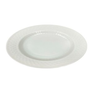 Imagen de Fuente de melamina oval blanca-30x23cm.