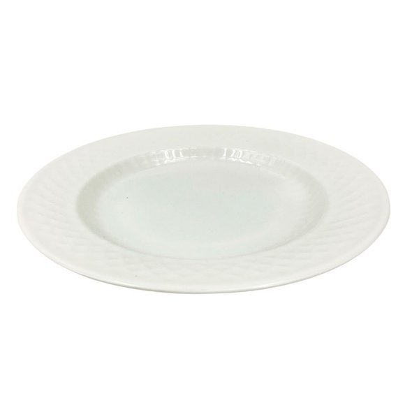 Imagen de Fuente de melamina oval blanca-35x26cm.