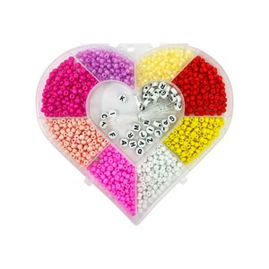 Imagen de Set para armar pulseras collares Corazón con accesorios