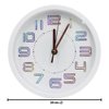 Imagen de Reloj de pared redondo-20 cm-numeros de colores