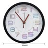 Imagen de Reloj de pared redondo-20 cm-numeros de colores