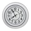Imagen de Reloj de pared redondo tipo antiguo blanco y negro 45cm.