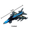 Imagen de Avion metal colección C/U-13x9cm-  COLORES SURTIDOS