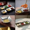 Imagen de Bowl plateado doble cuadrado 8x16cm.Acero inox
