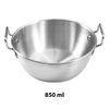 Imagen de Bowl redondo plateado con asas Acero inox