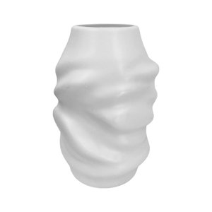Imagen de Florero plastico 7,5x20cm. Blanco