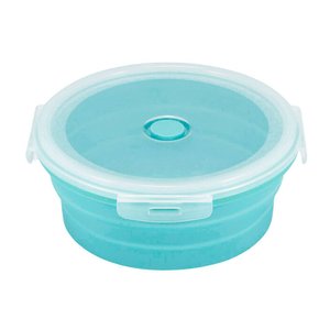 Imagen de Recipiente Plegable en silicona con tapa hermética