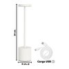 Imagen de Lampara de mesa Luz Led
