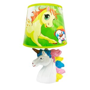 Imagen de Veladora infantil con pantalla unicornio 23x14cm. 2 colores