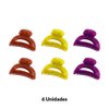 Imagen de Pinzas para cabello Ushas  x  6 unidades-  Surtidas