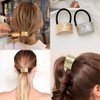 Imagen de Goma para cabello con aplique medio aro- 2 colores