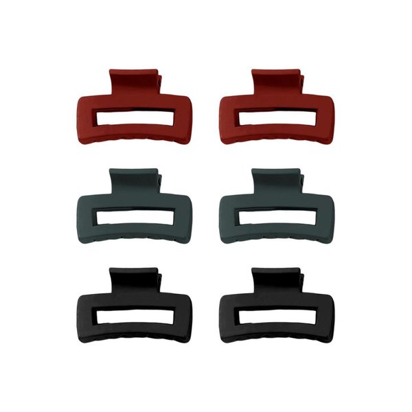 Imagen de Pinzas para cabello Ushas  x 6 unidades - Surtidas