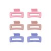 Imagen de Pinzas para cabello Ushas  x 6 unidades - Surtidas