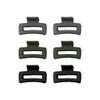 Imagen de Pinzas para cabello Ushas  x 6 unidades - Surtidas
