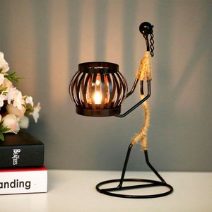 Imagen de Candelabro de mesa en hierro Estilo Nórdico